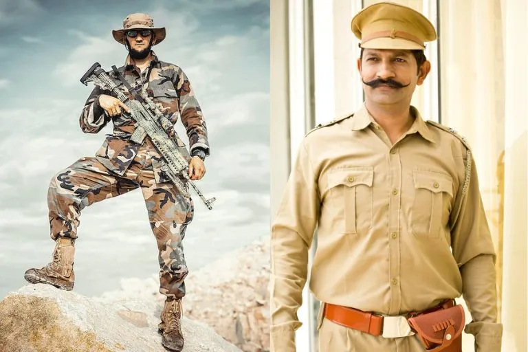 difference between the salary of army soldier and police constable