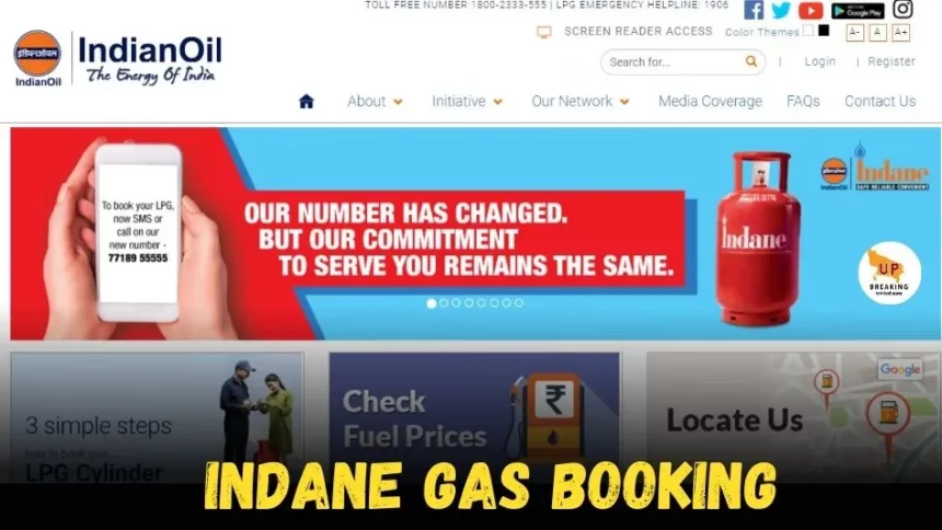 Indane Gas Booking